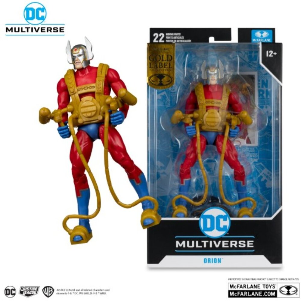 NEW McFarlane Toys DC Multiverse Orion 7'' Action Figure